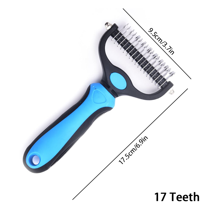 Professional Deshedding Tool for Dogs & Cats – Gentle, Efficient & Fur-Free Home ✨💖