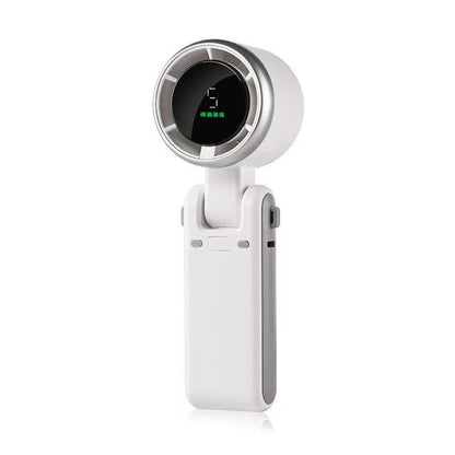 🌞Summer Sale 50% OFF🔥Mini Foldable Pocket Fan with 5-Speed Turbo Airflow & Digital Display ❄️