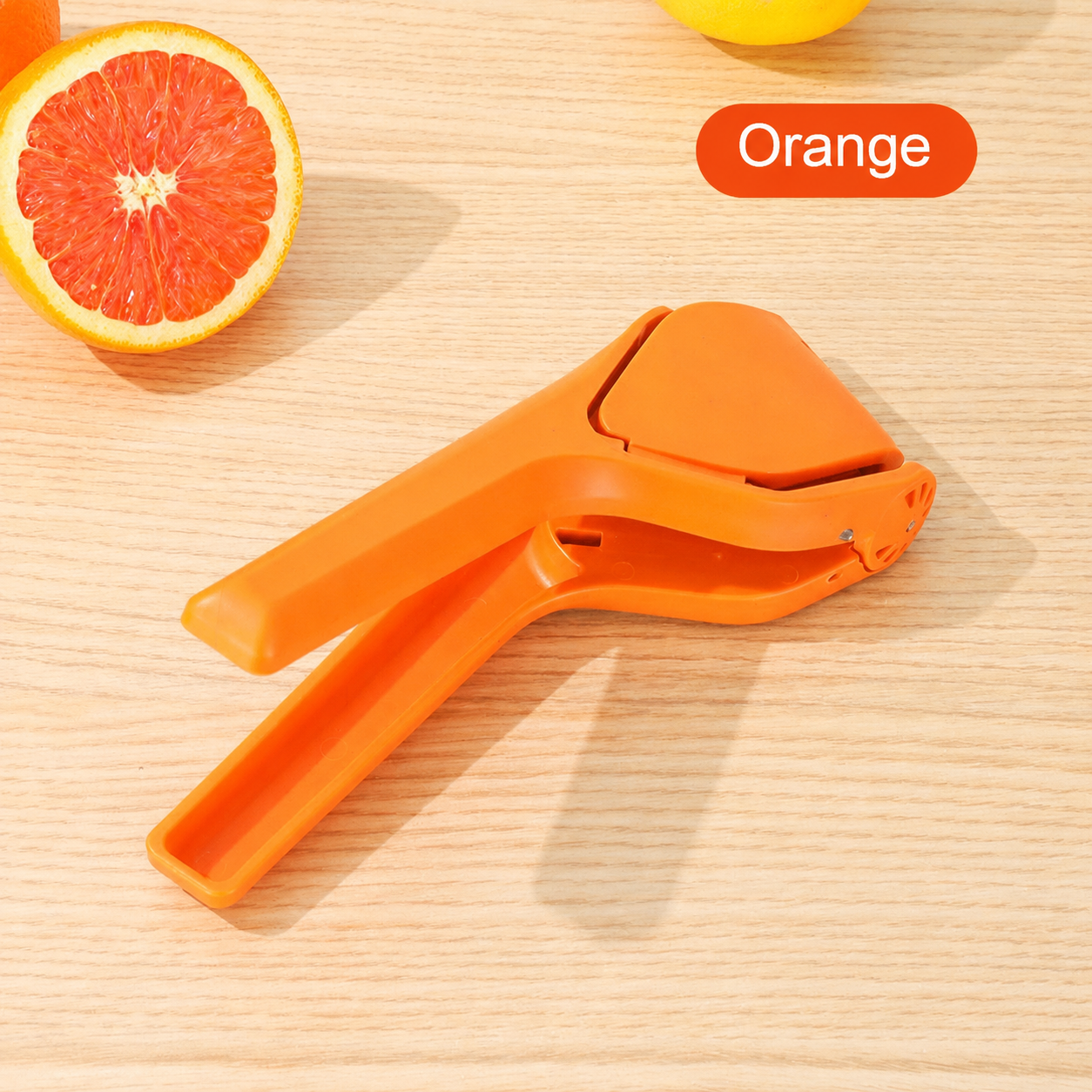 Fresh OJ in 10 Seconds – No Electricity, No Mess, No Regrets. Just Squeeze & Pour. 🍊