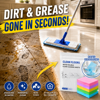 Multi-Floor Cleaning Sheets (Clean / Polish / Brighten / Scent)