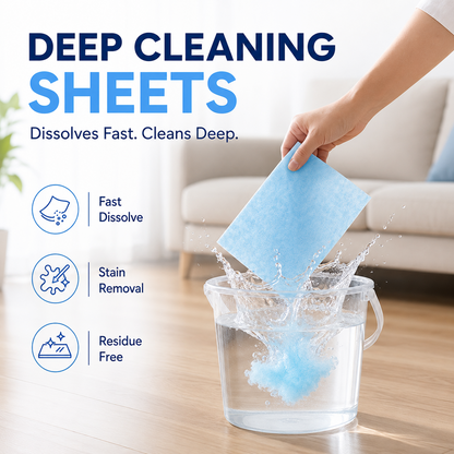 Multi-Floor Cleaning Sheets (Clean / Polish / Brighten / Scent)