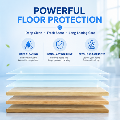 Multi-Floor Cleaning Sheets (Clean / Polish / Brighten / Scent)