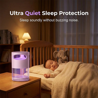 🔥LAST DAY SALE 49% OFF-Mosquito Killer Lamp – quiet, USB, chemical-free. 50K+ sold! 🔇🌙