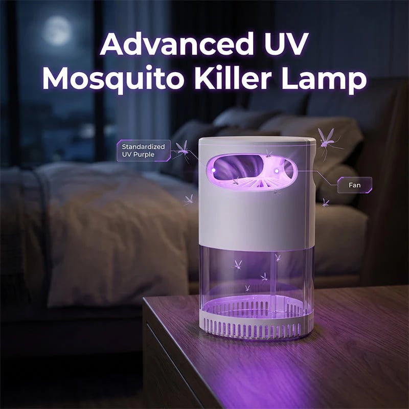 🔥LAST DAY SALE 49% OFF-Mosquito Killer Lamp – quiet, USB, chemical-free. 50K+ sold! 🔇🌙