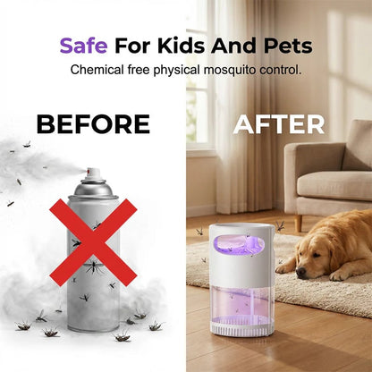🔥LAST DAY SALE 49% OFF-Mosquito Killer Lamp – quiet, USB, chemical-free. 50K+ sold! 🔇🌙