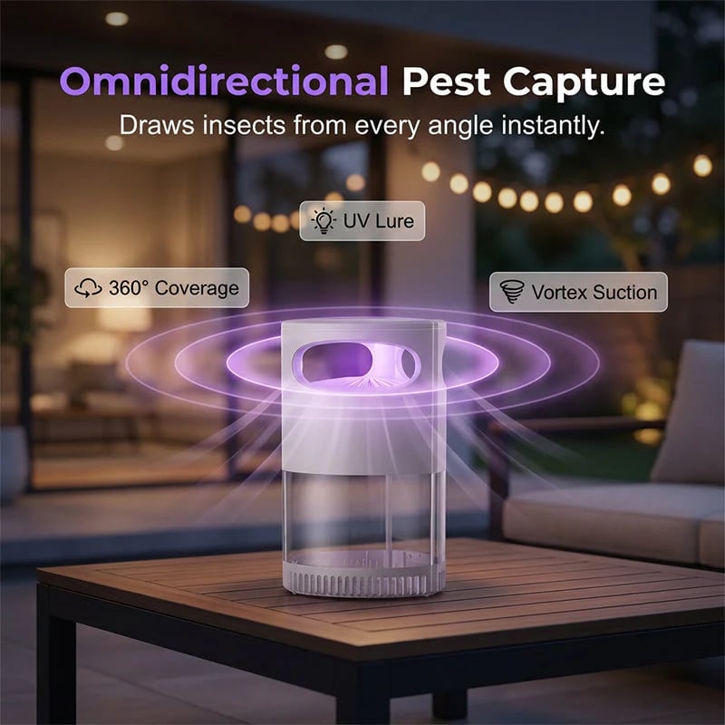 🔥LAST DAY SALE 49% OFF-Mosquito Killer Lamp – quiet, USB, chemical-free. 50K+ sold! 🔇🌙