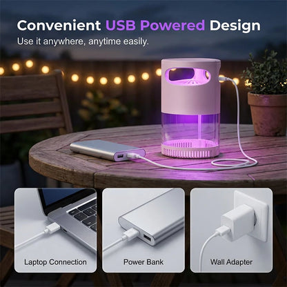 🔥LAST DAY SALE 49% OFF-Mosquito Killer Lamp – quiet, USB, chemical-free. 50K+ sold! 🔇🌙