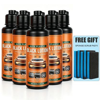 Plastic & Trim Restorer – Interior & Exterior Revitalizer with Applicator Pad