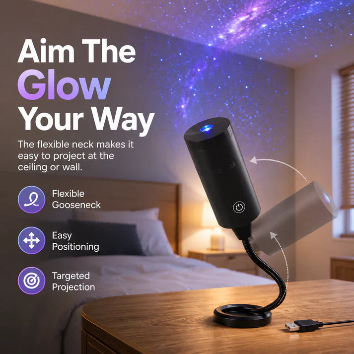 Last day Promotion 🔥-Night Light Projector - Smart Holographic Star Projector