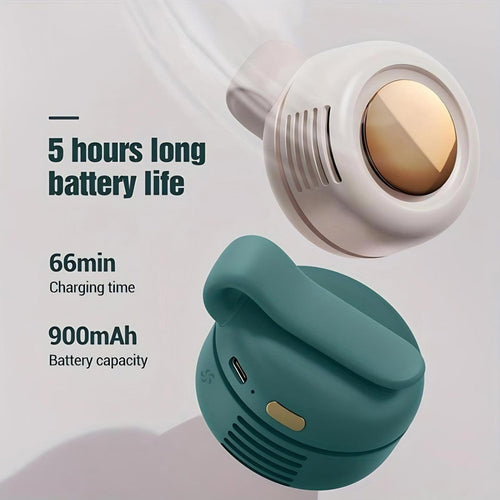 Summer Sale 50% OFF🔥Portable Waist-Mounted Bladeless Fan with High Airflow and Adjustable Airflow 🙂‍↕️
