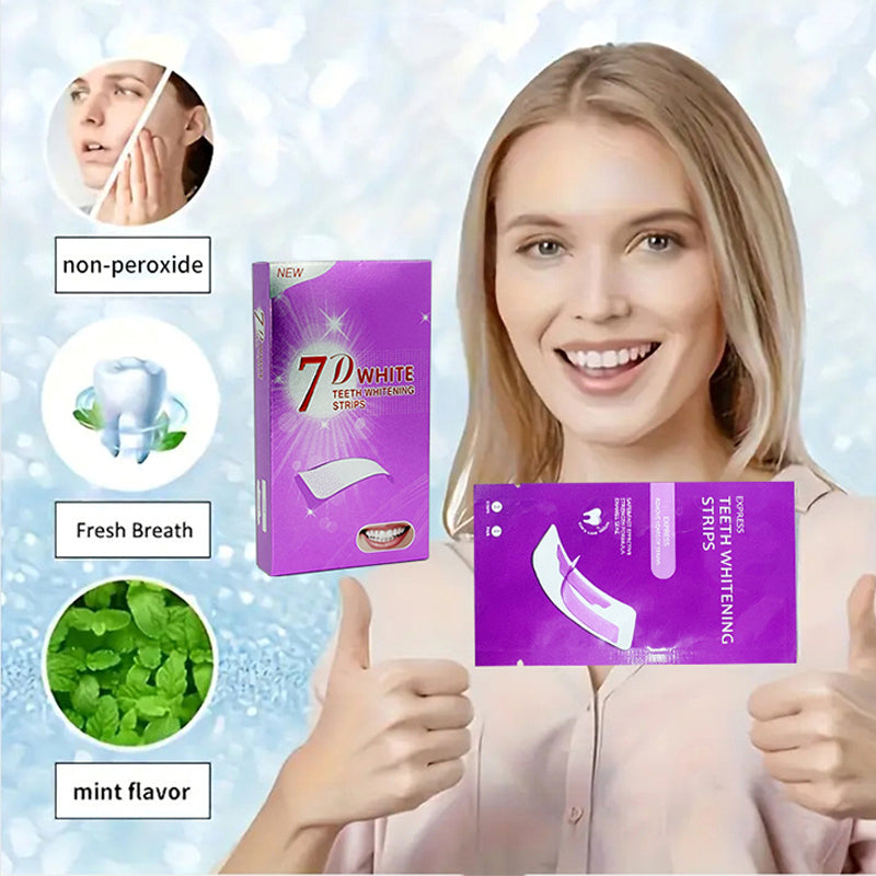 Summer Sale 50% OFF🔥Whiter Smile, Less Sensitivity – PAP+ Whitening Strips