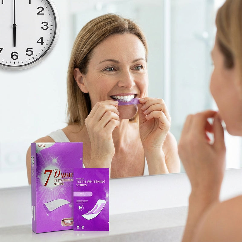 Summer Sale 50% OFF🔥Whiter Smile, Less Sensitivity – PAP+ Whitening Strips